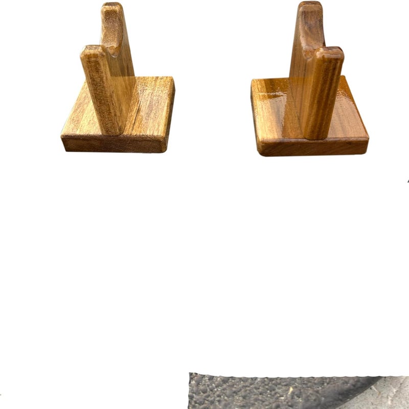 KR Ideas Standard Didgeridoo Stand (Made in the USA) (Maple stain) - Image 3
